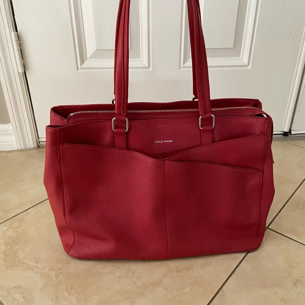 Cole Haan Women's Red Tote Bag